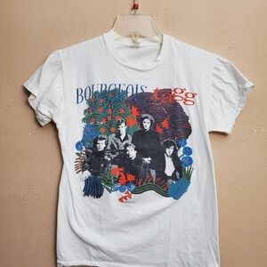 1982 Bourgeois Tagg band tee